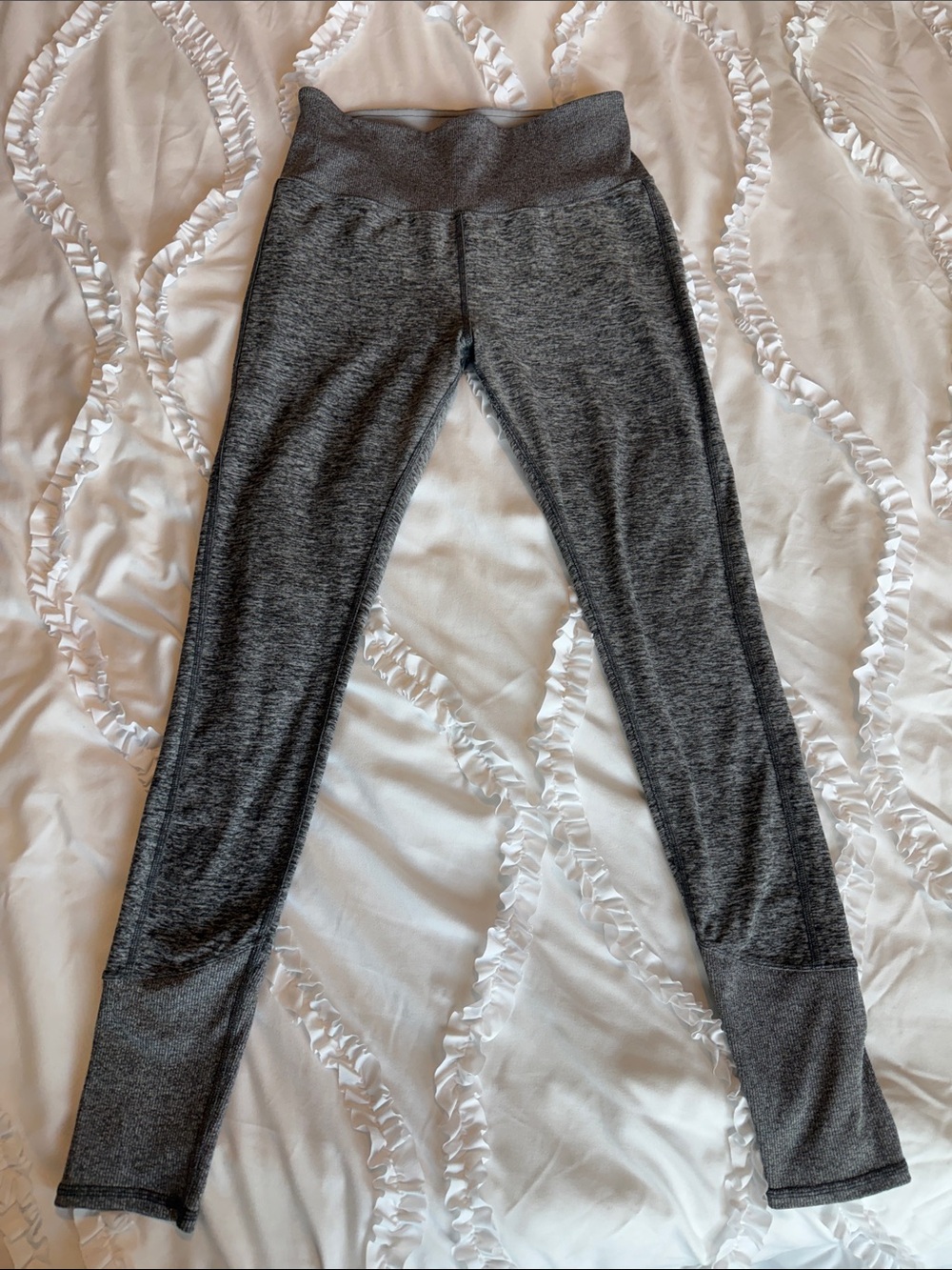 ALO Yoga Heather Charcoal Gray Leggings